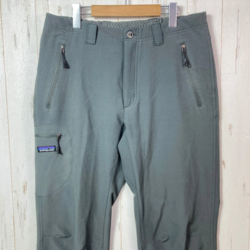 【Men's M グレー系】 2012 Patagonia ( パタゴニア ) シンプル ガイド パンツ Simple Guide Pants FGE ポリエステル ウェア ボトムス ロングパンツ ソフトシェル z00056552 FGE ソフトシェル ロングパン - 0