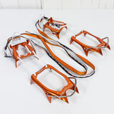 【OneSize オレンジ系】 Petzl ( ペツル ) レオパードLLF レバーロックフィル 10本爪アイゼン アルミ ウィンターギア クランポン アイゼン z00053250  クランポン アイゼン ウィンターギア