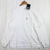 【Unisex M ホワイト系】 Jackwolfskin ( ジャックウルフスキン ) ジェーピー ポケット ロングスリーブ ティー JP POCKET LS T White Rush オーガニックコットン ウェア トップス インナー シャツ ロングスリーブTシャツ - 【公式】2ndGEAR（セカンドギア）Webショップ【登山用品・アウトドア用品専門 買取販売店】