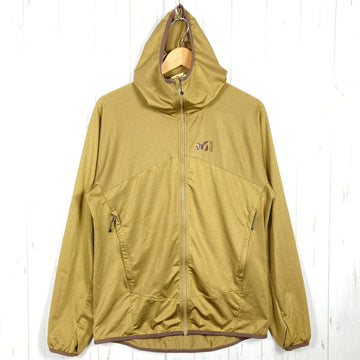 【Men's L ベージュ系】 Millet ( ミレー ) ミドラー メッシュ フーディー Midlayer Mesh Hoodie ポリエステル ウェア トップス アウター ジャケット ソフトシェル z00053893  ソフトシェル アウター ジャケット トッ