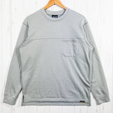 Men's Medium Gray Jackwolfskin JP Urban Thermo Pullover, Polyester Fleece Jacket, z00053095