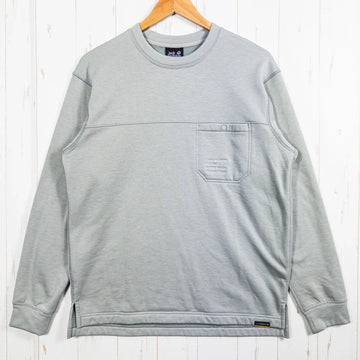 【Men's M グレー系】 Jackwolfskin ( ジャックウルフスキン ) JP アーバン サーモ プルオーバー JP URBAN THERMO PULLOVER ポリエステル ウェア トップス アウター ジャケット フリース z00053095  フリ