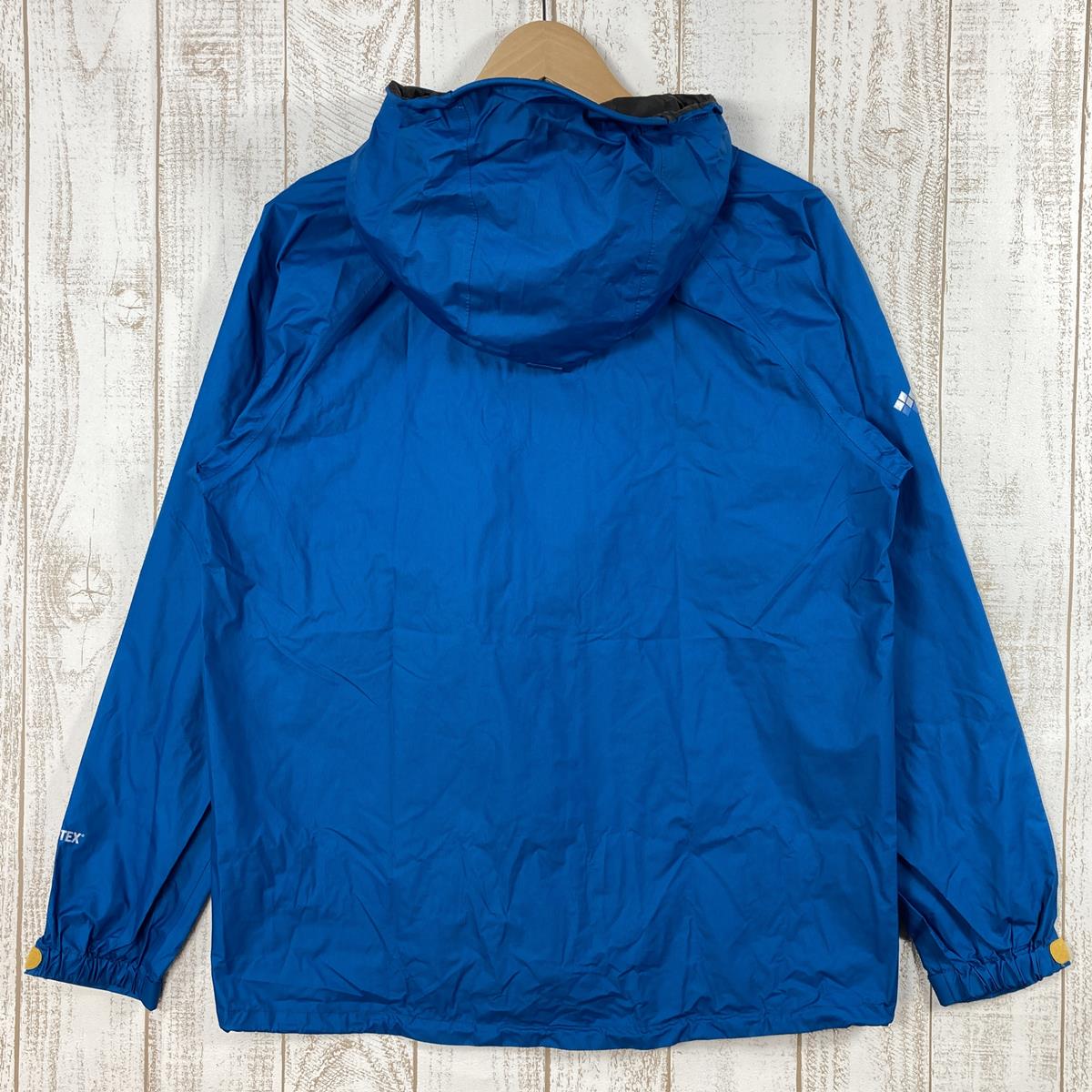 【男款S蓝】Montbell Torrent Flyer Jacket Gore-Tex Pack Light Rain Shell连帽衫1128277亚洲男式CNBL青蓝色Rain Shell外衣夹克上衣