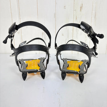 【S ブラック系】 Evernew ( エバニュー ) 幅調節式 6本爪 アイゼン Width Adjustable 6 Claw Crampon アルミ ウィンターギア クランポン アイゼン z00056364  クランポン アイゼン ウィンターギア