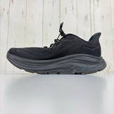 【Men's 25.5cm ブラック系】 Hoka Oneone ( ホカ オネオネ ) クリフトン 10 ワイド CLIFTON 10 WIDE フットウェア ロードランニングシューズ z00055408  ロードランニングシューズ フットウェア