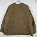【Women's M ベージュ系】 Wildthings ( ワイルドシングス ) キルティング ノーカラー ジャケット Quilting No Collar Jacket WTL24105SN TAUPE z00056185 TAUPE 化繊インサレーション アウター-8