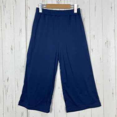 【Women's S ネイビー系】 Descente ( デサント ) ワイドパンツ ポリエステル ウェア ボトムス ロングパンツ ソフトシェル z00059035  ソフトシェル ロングパンツ ボトムス ウェア