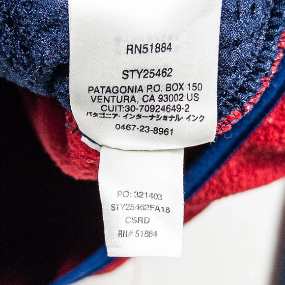 【Men's S ネイビー系】 2018 Patagonia ( パタゴニア ) ライトウェイト シンチラスナップティー フーディー LW SYNCH SNAP-T HOODY CSRD 生産終了モデル 入手困難 ポリエステル ウェア トップス アウター ジャケット
