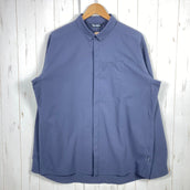 【Unisex XL グレー系】 Milestone ( マイルストーン ) デイブレイク ロング スリーブ シャツ Daybreak Long Sleeve Shirt トワイライト / Twilight ポリエステル ウェア トップス インナー シャツ ロングスリ