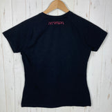 【Women's S Black Series】 Montura Sporty 2 T-Shirt Cotton Wear Tops Inner Shirt Short Sleeve T-Shirt Crew Neck Cotton z00055672 Cotton Show