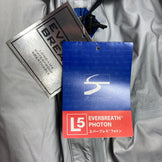 男士 L 码蓝色 Finetrack Everbreath Photon 尼龙冲锋衣，雨衣，上衣，外套，夹克，上衣，服装，z00054139