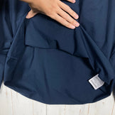 【Men's L ネイビー系】 Houdini ( フーディニ ) カバー クルー Cover Crew Blue Illusion ポリエステル ウェア トップス インナー シャツ ロングスリーブTシャツ クルーネック 化繊 z00053790 Blue Illu