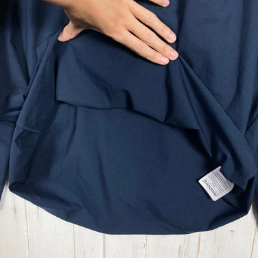 【Men's L ネイビー系】 Houdini ( フーディニ ) カバー クルー Cover Crew Blue Illusion ポリエステル ウェア トップス インナー シャツ ロングスリーブTシャツ クルーネック 化繊 z00053790 Blue Illu