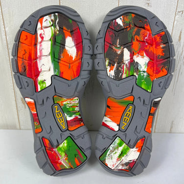 【Women's 25.0cm ブルー系】 Keen ( キーン ) NEW PORT RETRO × FUJI ROCK FESTIVAL 2023（フジロック）コラボモデル サンダル 1028139 MULTI/SURH THE WEB z00055295 MULTI/SU