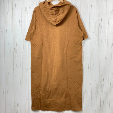 [Women's L, Brown] Chums Anti-Bug Hooded Dress, Cotton Wear, Dress, One-piece z00055527 Dress, One-piece Wear