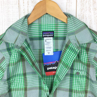 【Men's XS グリーン系】 Patagonia ( パタゴニア ) ショートスリーブ パッカーウェア シャツ Short Sleeved Puckerware Shirts デッドストック 53001 International Men's GGI コットン シ - 【公式】2ndGEAR（セカンドギア）Webショップ【登山用品・アウトドア用品専門 買取販売店】