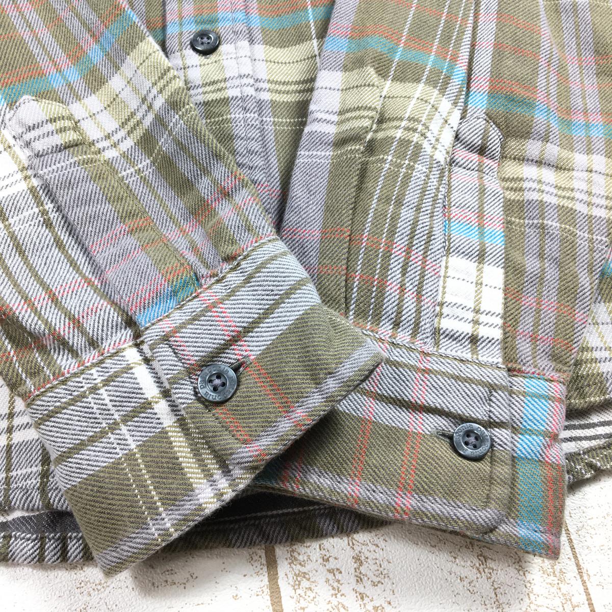 【Men's S グリーン系】 Patagonia ( パタゴニア ) ロングスリーブ アイアン リッジ シャツ Long Sleeved Iron Ridge Shirt 生産終了モデル 入手困難 52240 International Men's TPFG コッ