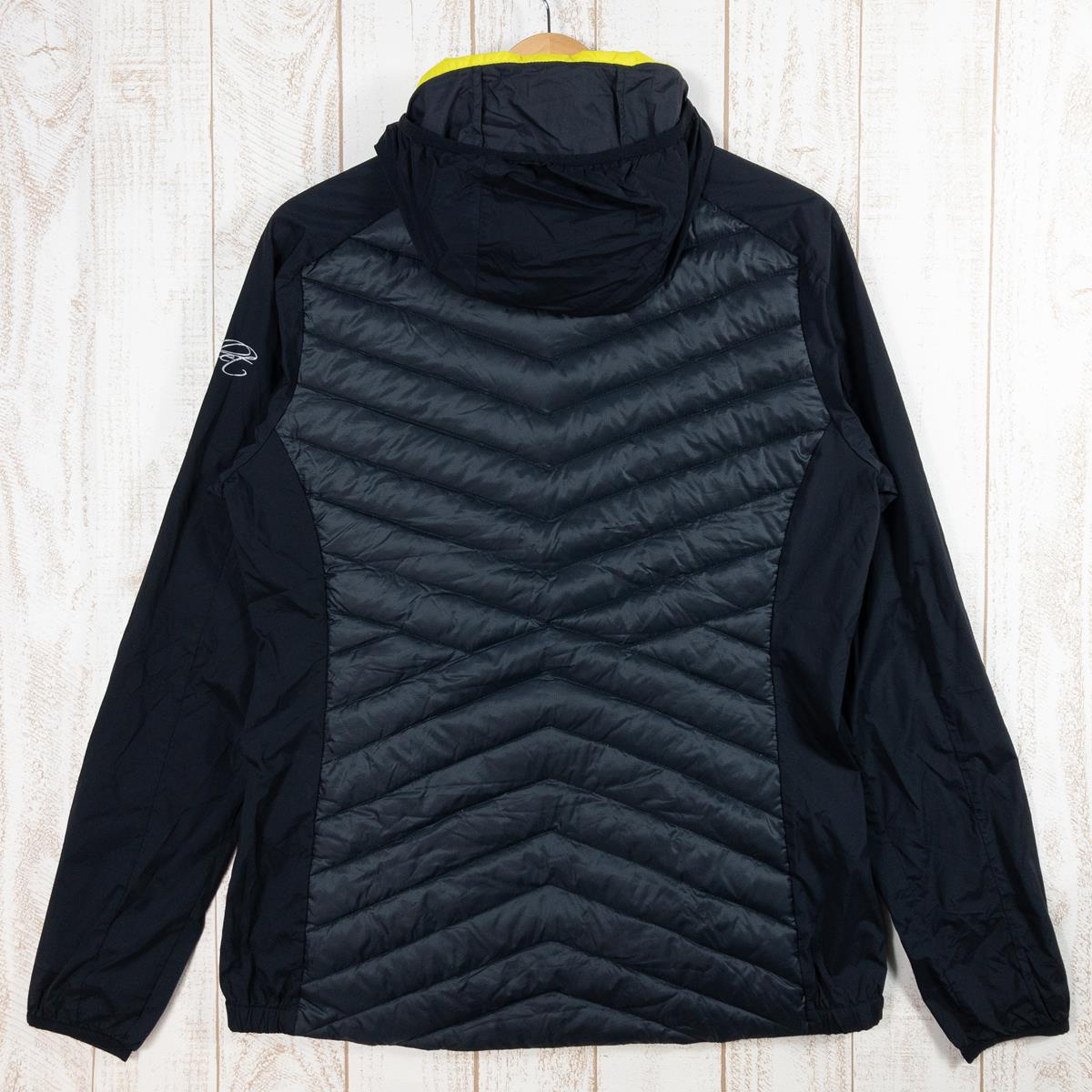 【Women's L ブラック系】 Millet ( ミレー ) レディース ハイブリッド ランタン フーディ Ld Hybrid Langtang Hoodie 700Fpダウン Pertex Quantum撥水 ウィンドシェル ジャケット MIV6468 Women