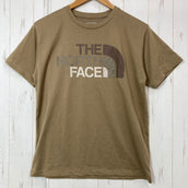 【Men's L ベージュ系】 The North Face ( ザ・ノースフェイス ) ショートスリーブ カラフル ロゴ ティー S/S Colorful Logo Tee ポリエステル ウェア トップス インナー シャツ ショートスリーブTシャツ クルーネック