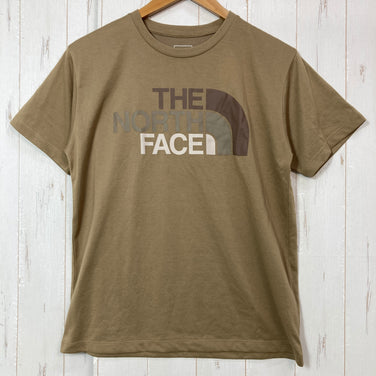 【Men's L ベージュ系】 The North Face ( ザ・ノースフェイス ) ショートスリーブ カラフル ロゴ ティー S/S Colorful Logo Tee ポリエステル ウェア トップス インナー シャツ ショートスリーブTシャツ クルーネック