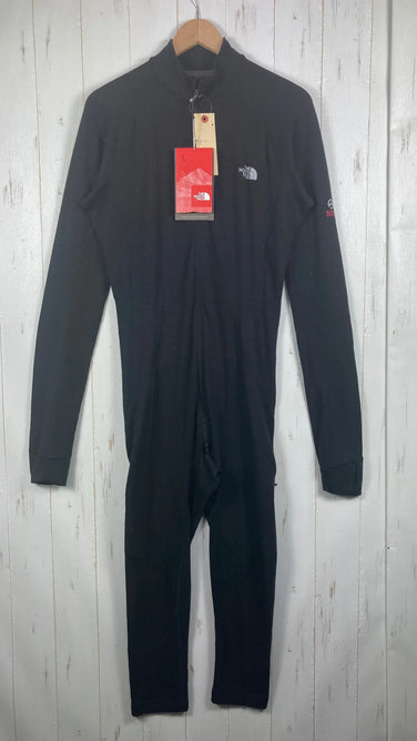 【Men's S ブラック系】 The North Face ( ザ・ノースフェイス ) ウール ベースレイヤー ワンピース Wool Base Layer One-Piece サミットシリーズ 欧米規格モデル メリノウール ウェア トップス アウター ジャケット