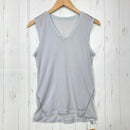 【Men's XL グレー系】 Finetrack ( ファイントラック ) ドライレイヤー ベーシック ノースリーブ ポリエステル ウェア トップス インナー シャツ タンクトップ ノースリーブシャツ z00060465  タンクトップ ノースリーブシャツ インナ-1