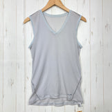 【Men's XL グレー系】 Finetrack ( ファイントラック ) ドライレイヤー ベーシック ノースリーブ ポリエステル ウェア トップス インナー シャツ タンクトップ ノースリーブシャツ z00060465  タンクトップ ノースリーブシャツ インナ