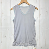 【Men's XL グレー系】 Finetrack ( ファイントラック ) ドライレイヤー ベーシック ノースリーブ ポリエステル ウェア トップス インナー シャツ タンクトップ ノースリーブシャツ z00060465  タンクトップ ノースリーブシャツ インナ