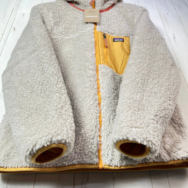 [Boys' XXL Orange] 2023 Patagonia Reversible Ready Freddy Hoody DMGO Polyester Fleece Jacket (z000)