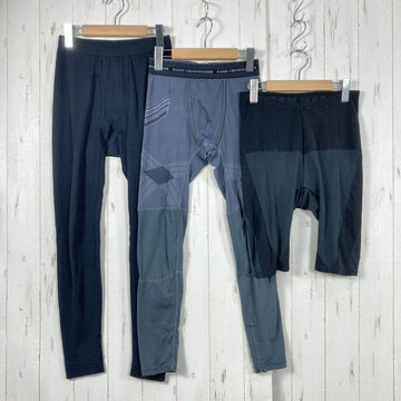 【Men's M ブラック系】 Montbell ( モンベル ) CW-X ワコール アンダー タイツ 計3点セット バルク販売 卸売り	 ウェア ボトムス タイツ z00060043  タイツ ボトムス ウェア