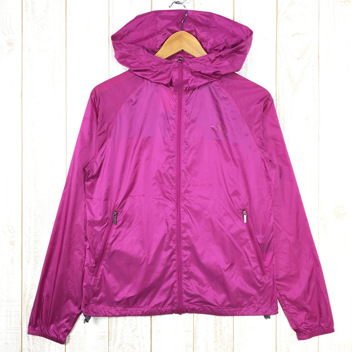 【Women's L パープル系】 The North Face ( ザ・ノースフェイス ) スペシャル コンパクト ジャケット Sp Compact Jacket ウィンドシェル フーディ Pertexquantum撥水 NPW11813 Asian Women's