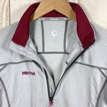 【Women's S グレー系】 Marmot ( マーモット ) クライムウール ロングスリーブ プルオーバー シャツ Climb Wool Longsleeve Pullover Shirt ハーフジップ ジップネック MJK-S4554W Asian Women - 【公式】2ndGEAR（セカンドギア）Webショップ【登山用品・アウトドア用品専門 買取販売店】