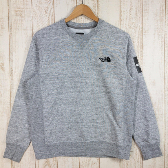 【Men's M グレー系】 The North Face ( ザ・ノースフェイス ) スクエア ロゴ クルー Square Logo Crew ポリエステル NT11954 Asian Men's ミックスグレー 化繊 ロングスリーブTシャツ クルーネック イン - 【公式】2ndGEAR（セカンドギア）Webショップ【登山用品・アウトドア用品専門 買取販売店】