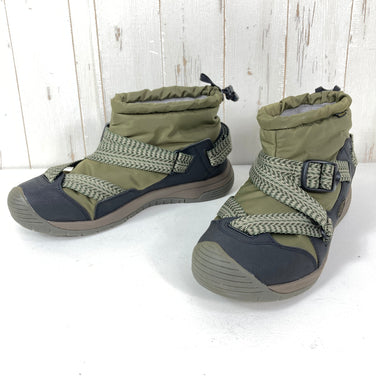 【Men's 27.5cm グリーン系】 Keen ( キーン ) フッドゼラ ウォータープルーフ HOODZERRA WP フットウェア スノーブーツ z00058880  スノーブーツ フットウェア