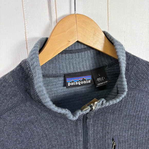 【Men's L グレー系】 2001 Patagonia ( パタゴニア ) オーバーランド プルオーバー Oberland Pullover 生産終了モデル 入手困難 ウール混 USA製 ハーフジップ ウェア トップス アウター ジャケット フリース z000