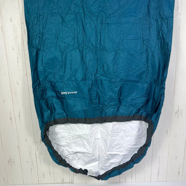 均码绿色 Montbell Breeze Dry Tech UL 睡袋套，Balsam 尼龙，适用于睡眠系统 (z00053571)