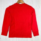 【Kid's 8 レッド系】 Jackwolfskin ( ジャックウルフスキン ) エッセンシャル クルーネック Essential Crewneck Tulip Red オーガニックコットン ウェア トップス アウター ジャケット フリース z00054626