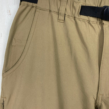 Columbia Men's Stretch Softshell Pants, Size Small, Beige. This item is a softshell nylon trousers (z00054305).