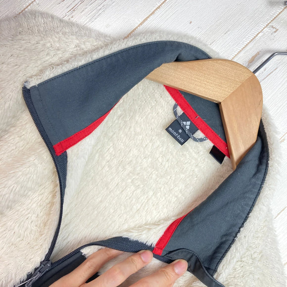 【Men's S アイボリー系】 Montbell ( モンベル ) クリマエア ジャケット ポリエステル ウェア トップス アウター ジャケット フリース z00057515  フリース アウター ジャケット トップス ウェア
