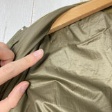 The North Face Men's Insulation Bomber Jacket, Size Small, Green. Polyester outerwear with synthetic insulation. (z0005)