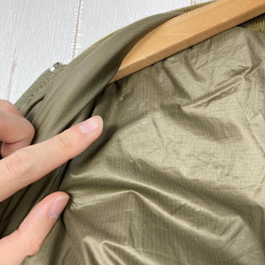 The North Face Men's Insulation Bomber Jacket, Size Small, Green. Polyester outerwear with synthetic insulation. (z0005)