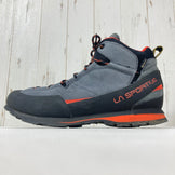 【Men's 28.5cm グレー系】 La Sportiva ( ラ・スポルティバ ) ボルダー X ミッド ゴアテックス Boulder X Mid GTX カーボン / フレイム フットウェア トレッキングブーツ z00057875 カーボン / フレイム トレッキン