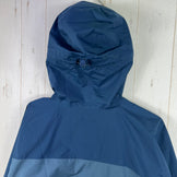 【Women's L ブルー系】 Rab ( ラブ ) ダウンポア エコ ジャケット Downpour Eco Jacket QWG-82 TEMPEST BLUE/ORION BLUE z00056115 TEMPEST BLUE/ORION BLUE レインシェル