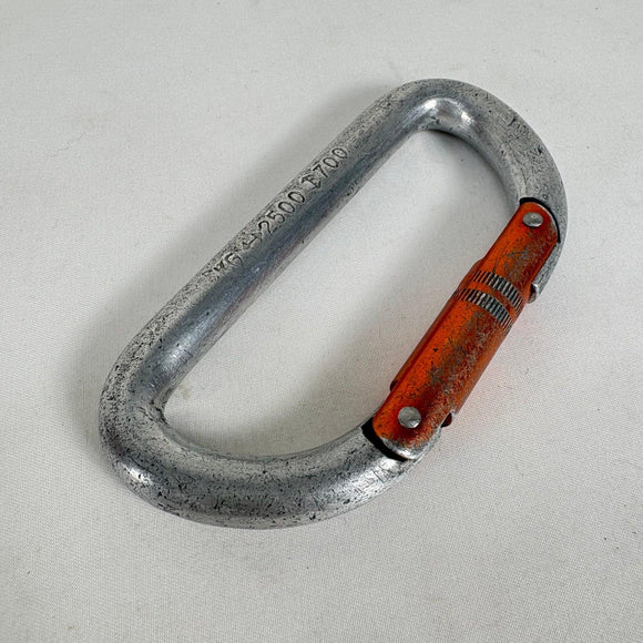 【OneSize シルバー系】 1970s BONAITI（ボナイティ／ボナッティ） ヴィンテージ D型カラビナ 4点セット Vintage D Carabiner 4-Piece Set イタリア製 D型 カラビナ 4点 ロッククライミングギア z00061780