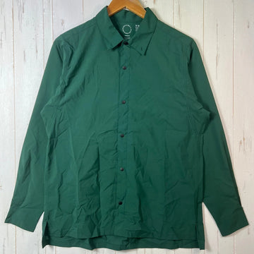 【Unisex S グリーン系】 Yamatomichi ( 山と道 ) ユーエル シャツ U.L. Shirt Duck Green ポリエステル ウェア トップス インナー シャツ ロングスリーブシャツ 化繊 z00054740 Duck Green 化繊 ロング