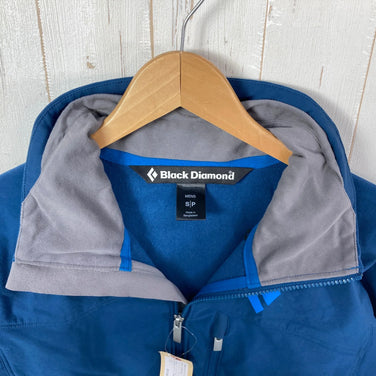 [Men's S Navy] Black Diamond Schoeller Softshell Jacket Nylon Wear Tops Outerwear Jacket Softshell z00057617 Softshell Outerwear Jacket Tops Wear