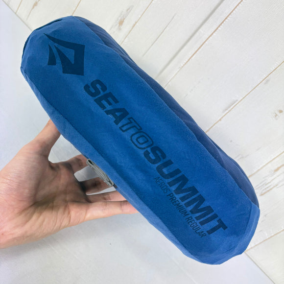 【Unisex Regular ネイビー系】 Sea To Summit ( シートゥーサミット ) エアロ ピロー Aeros Pillow エア注入式 軽量 コンパクト スリーピングシステム ピロー z00061789  ピロー スリーピングシステム