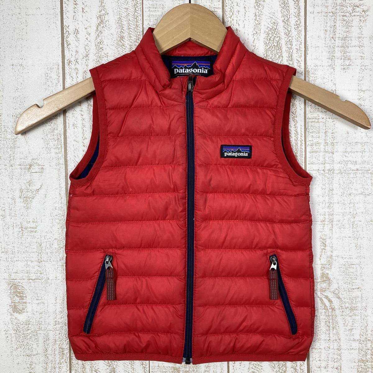 【Baby's 18M レッド系】 Patagonia ( パタゴニア ) ベビー ダウン セーター ベスト Baby Down Sweater Vest 60506 International Baby's RDS Red Delicious ダウンインサレーション