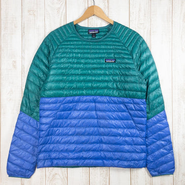 【Men's S グリーン系】 Patagonia ( パタゴニア ) ウルトラアルパイン ダウン クルー Ultraalpine Down Crew ダウン 85570 International Men's FLBL ダウンインサレーション アウター ジャケット - 【公式】2ndGEAR（セカンドギア）Webショップ【登山用品・アウトドア用品専門 買取販売店】
