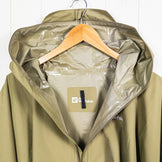 男式均码绿色 Jackwolfskin Tarp Transform 雨披，涤纶雨衣，上衣，外套，夹克，z00053091